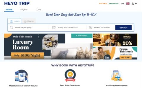 HeyoTrip Booking System